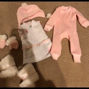 American Girl snow outfit